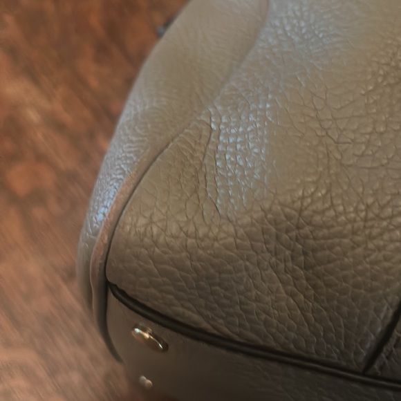 Michael Michael Kors Bedford Leather Medium Top Zip Satchel Crossbody - Picture 16 of 16